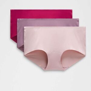 Lululemon InvisiWear Mid-Rise Boyshort Underwear 3 Pack size large NWT